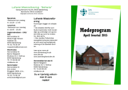 2015-02 April kvartal - Velkommen til LM Sønderborgs hjemmeside