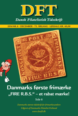 41 - Danmarks Filatelist Forbund