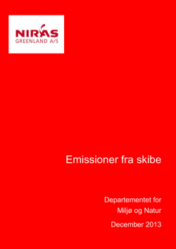 Emissioner fra skibe