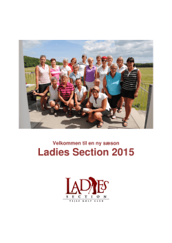 Ladies Section 2015