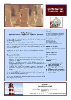 Kurset om salgsprocessen