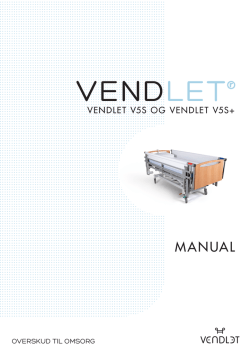 Manual VENDLET V5S