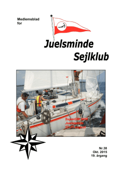 Klubblad okt. 2015 - Juelsminde Sejlklub