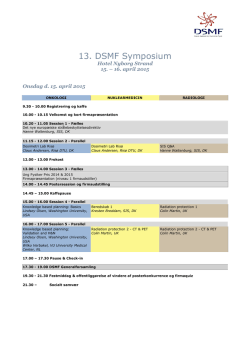 DSMF Symposium 2015_Program_DSMF_2015