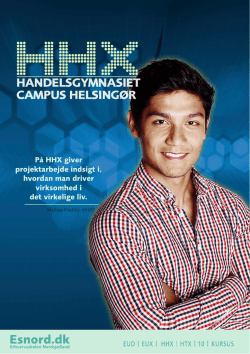 HHX - Handelsgymnasiet Campus Helsingør
