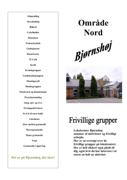 Frivilligfolder Bjørnshøj (pdf 112 KB)