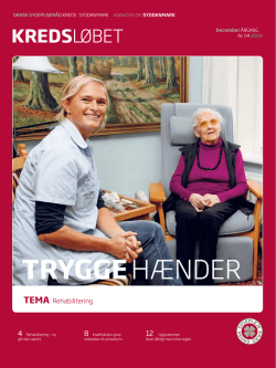 TRYGGE HÆNDER - Dansk Sygeplejeråd