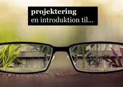 projektering en introduktion til