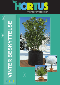 "HORTUS" Vinterbeskyttelse 13.58 MB