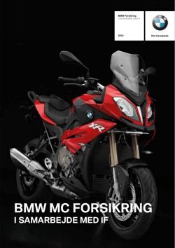 BMW MC forsikringspriser 2015