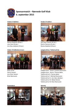 denne PDF - Rønnede Golf Klub