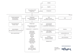 Organisationsdiagram byggesag SIG