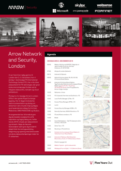 Arrow Network and Security, London