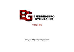 Buspjece 2015-2016 - Bjerringbro Gymnasium
