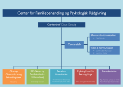 pdfOrganisationsdiagram CFPR - Center for Familiebehandling