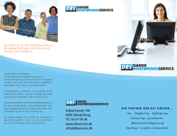 DBS Brochure - Dansk bogføringsservice