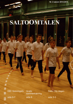 SALTOOMTALEN - Gymnastikforeningen Salto City