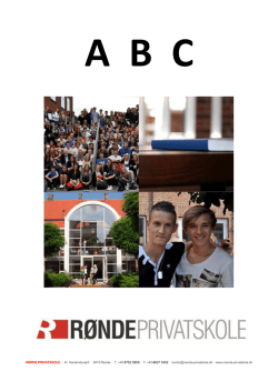 ABC - RØNDE PRIVATSKOLE
