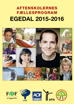 EGEDAL 2015-2016