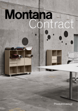 Produktoversigt - Montana Mobile