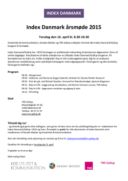 Index Danmark årsmøde 2015