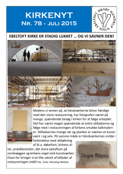 KIRKENYT - Ebeltoft Dråby Handrup Kirker