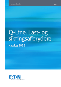 Q-Line, Last- og sikringsafbrydere