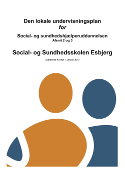 LUP - Social- & Sundhedsskolen Esbjerg