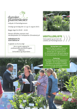 klikke her - Danske Planteskoler