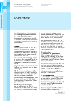 Knæprotese