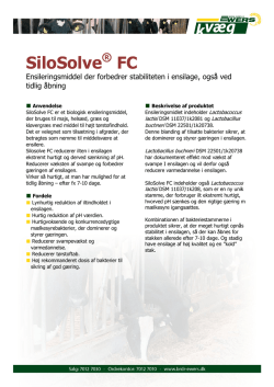 SiloSolve FC - Brødr. Ewers