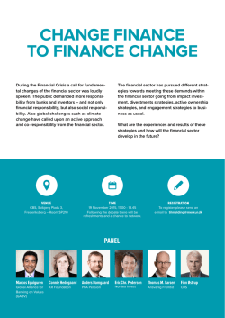 panel change finance to finance change