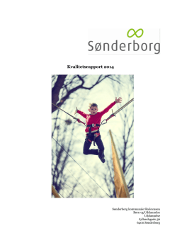 Kvalitetsrapport 2014 - Sønderskov