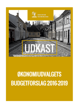 Budgetforslag - Odense Kommune