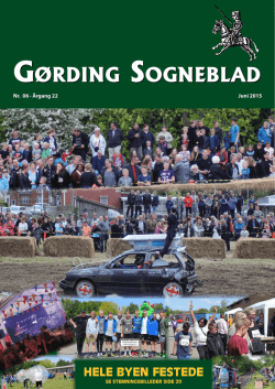 06-2015 - Gørding Sogneblad