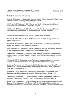 long Publications List as PDF