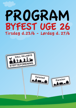 BYFEST UGE 26 - dallvillabystotteforening.dk