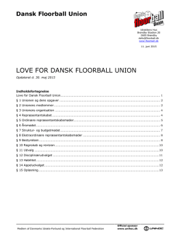 Love for Floorball Danmark