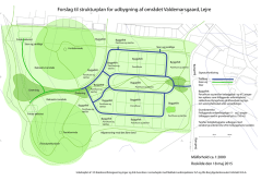 Forslag til strukturplan for udbygning af området Valdemarsgaard