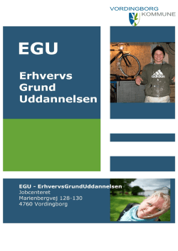 Hent folder som pdf - EGU i Vordingborg Kommune