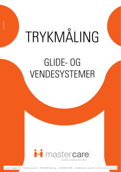 trykmålingstests - master care A/S
