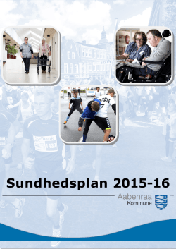 Sundhedsplan 2015-16