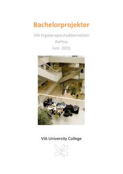 Juni 2015  - VIA University College