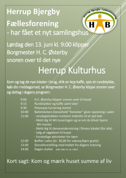 Herrup Kulturhus - Herrup