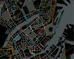På tværs af Københavns gadebelysning 2014 Into a Mapping of