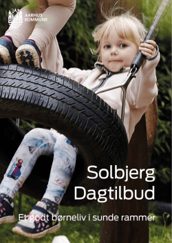 Dagtilbuddet Solbjerg - Dagtilbud