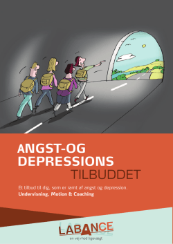 ANGST-OG DEPRESSIONS TILBUDDET
