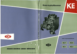 Knorr-trykluftbremse
