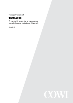 TEMA2015 - Trafikministeriet