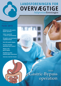 Nr. 1 - Tema Gastric-Bypass operation